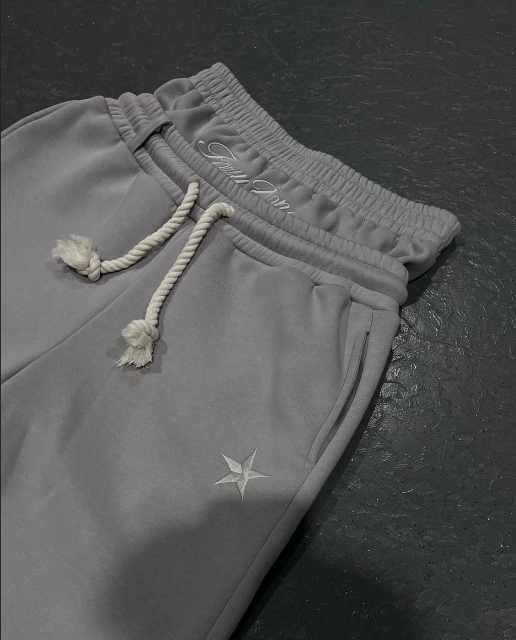 Star pattern joggers